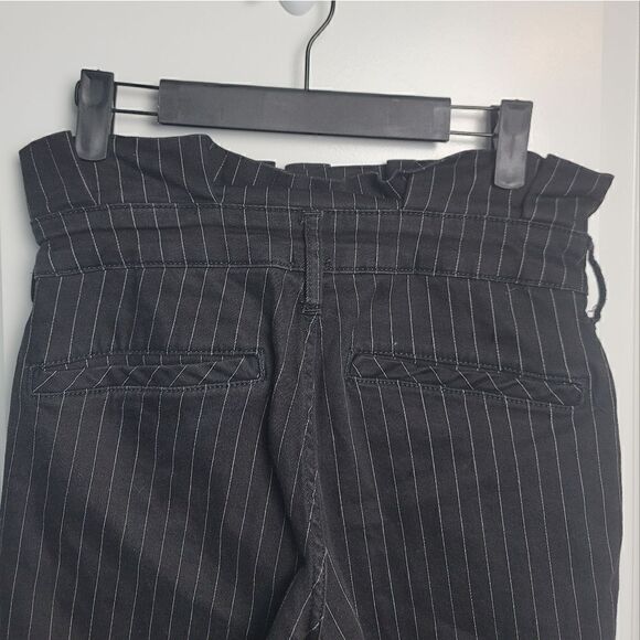 FREE PEOPLE Montella Pinstripe Crop Skinny Pants - Picture 4 of 9